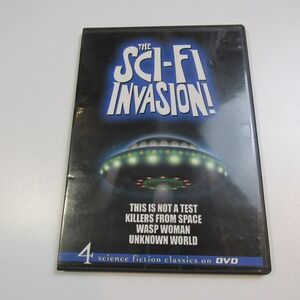 The Sci-Fi Invasion! DVD 4 Science Fiction Classics This Is Not A‎ Test
